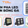 Tổng hợp mẫu đèn led sân bóng đá - sân bóng chuyền - sân tennis - sân golf