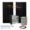 Đèn pha LED năng lượng mặt trời dự án COB 60w