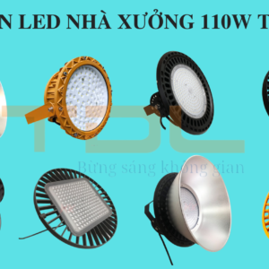 Tổng hợp đèn LED chiếu sáng nhà xưởng