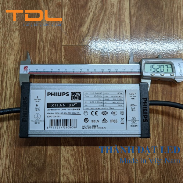 Nguồn Driver Philips 150w DPL-AOC150W-PL
