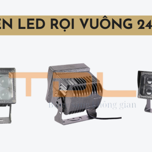 đèn led rọi cột vuông 24w