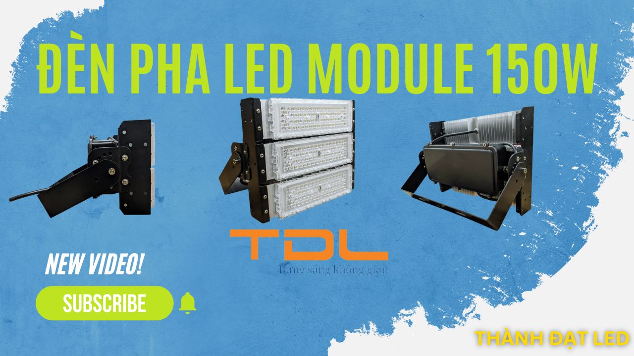 Đèn pha led module chất lượng 150w