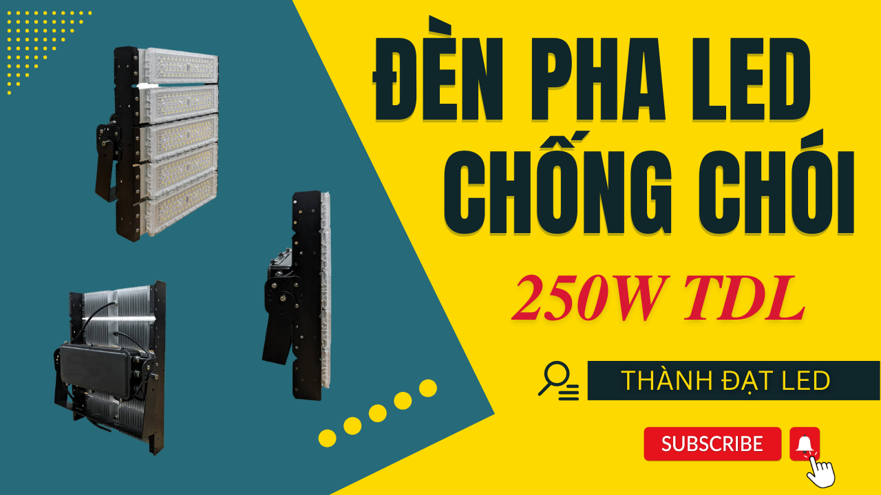 Đèn pha led sân bóng chuyền 250w