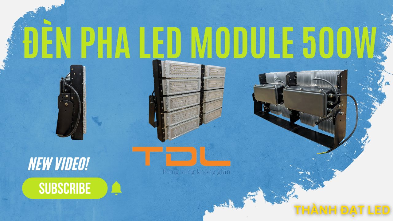 Đèn pha led module chất lượng 500w