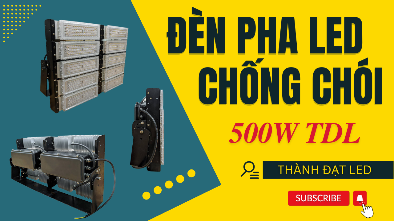 Đèn pha led sân bóng chuyền 500w