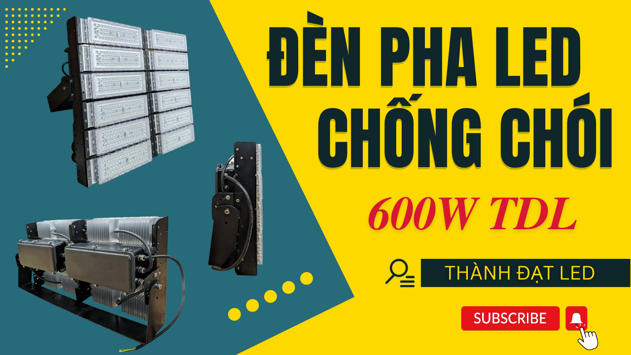 Đèn pha led sân bóng chuyền 600w
