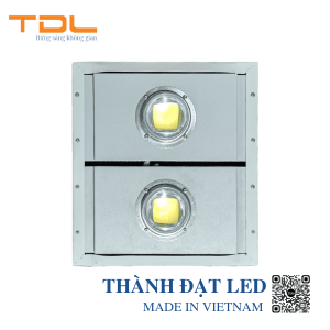 Đèn pha led 200w module COB khung hộp