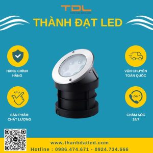 đèn âm đất không chỉnh hướng 18w